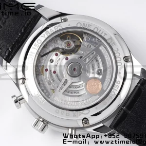 Portugieser Chronograph Edition “150 Years” IW371602 ZF 1:1 Best Edition  White Dial on Black Leather Strap A69355 - Super Clone Watch | 1:1 Best Version