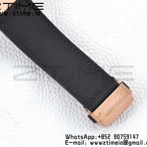 HUBLOT Classic Fusion 45mm 511.OX.1181.LR RG WWF 1:1 Best Edition Black Dial on Black Gummy Strap A2892 - Super Clone Watch | 1:1 Best Version