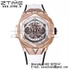 HUBLOT Big Bang Sang Bleu II Chrono 418.OX.2001.RX.MXM20 RG BBF Best Edition  White Dial on White Rubber Strap HUB1240 - Super Clone Watch | 1:1 Best Version