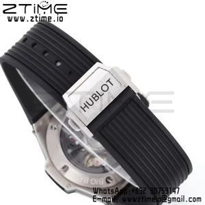 HUBLOT Big Bang Unico 44mm 421.NX.1170.RX Titanium BBF 1:1 Best Edition Skeleton Dial on Black Rubber Strap A1280 V2 - Super Clone Watch | 1:1 Best Version