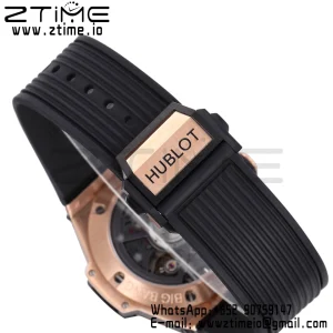 HUBLOT Big Bang Unico 44mm 421.OX.1170.RX  BBF 1:1 Best Edition Skeleton Dial on Black Rubber Strap A1280 V2 - Super Clone Watch | 1:1 Best Version