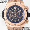 HUBLOT Big Bang Unico 44mm 421.OX.5170.RX  BBF 1:1 Best Edition Skeleton Dial on Blue Rubber Strap A1280 V2 - Super Clone Watch | 1:1 Best Version