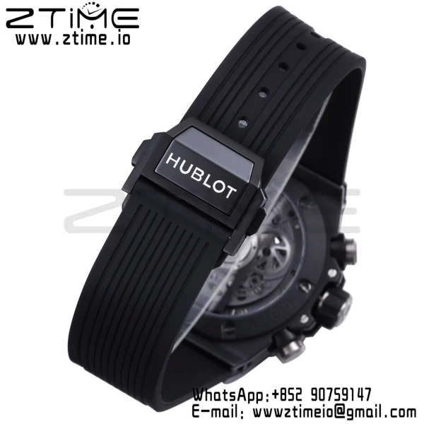 HUBLOT Big Bang Unico 42mm 441.CI.1171.RX White Ceramic BBF 1:1 Best Edition Skeleton Dial on Black Rubber Strap A1280 V2 - Super Clone Watch | 1:1 Best Version