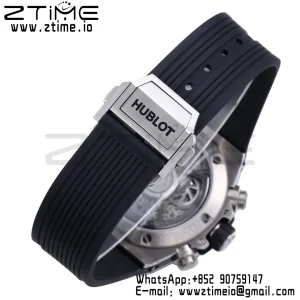 HUBLOT Big Bang Unico 42mm 441.NX.1171.RX Titanium BBF 1:1 Best Edition Skeleton Dial on Black Rubber Strap A1280 V2 - Super Clone Watch | 1:1 Best Version