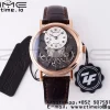 Breguet Tradition 7097BR/G1/9WU RG ZF 1:1 Best Edition White/Gray Dial on Brown Leather Strap A505 - Super Clone Watch | 1:1 Best Version