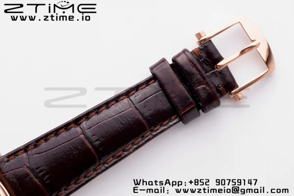 Breguet Tradition 7097BR/G1/9WU RG ZF 1:1 Best Edition White/Gray Dial on Brown Leather Strap A505 - Super Clone Watch | 1:1 Best Version