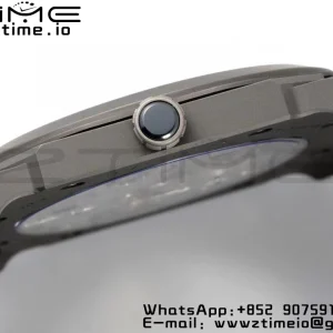 BVLGARI Octo Finissimo PVD BVF 1:1 Best Edition Cadran gri pe brățară PVD Asian Micro Rotor Movement - Super Clone Watch | 1:1 Best Version