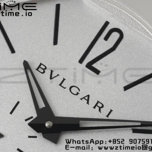 BVLGARI Octo Finissimo SS BVF 1:1 Best Edition Gray Dial on Stainless Steel Asian Micro Rotor Movement - Super Clone Watch | 1:1 Best Version