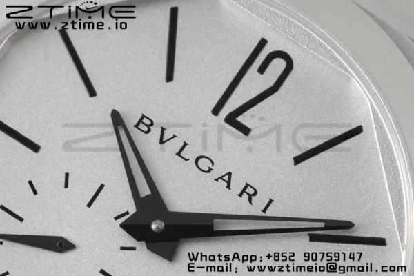 BVLGARI Octo Finissimo SS BVF 1:1 Best Edition Gray Dial on Stainless Steel Asian Micro Rotor Movement - Super Clone Watch | 1:1 Best Version