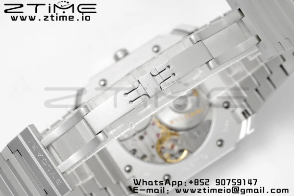 BVLGARI Octo Finissimo SS BVF 1:1 Best Edition Gray Dial on Stainless Steel Asian Micro Rotor Movement - Super Clone Watch | 1:1 Best Version