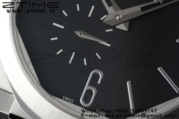 BVLGARI Octo Finissimo SS BVF 1:1 Best Edition Black Dial on Stainless Steel Asian Micro Rotor Movement - Super Clone Watch | 1:1 Best Version