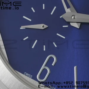 BVLGARI Octo Finissimo SS BVF 1:1 Mejor Edición Esfera Azul en Acero Inoxidable Movimiento Micro Rotor Asiático - Reloj Super Clon | 1:1 Mejor Versión