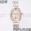 BVLGARI Serpenti Seduttori Watch 103277 SS/RG BVF 1:1 Best Edition White Dial RG Bezel on SS/RG Bracelet ETA Quartz - Super Clone Watch | 1:1 Best Version