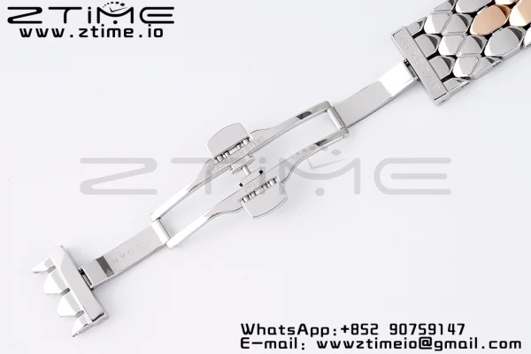 Orologio BVLGARI Serpenti Seduttori 103274 SS/RG BVF 1:1 Best Edition Quadrante bianco Diamanti Lunetta RG su Bracciale SS/RG Quarzo ETA - Orologio Super Clone | 1:1 Best Version