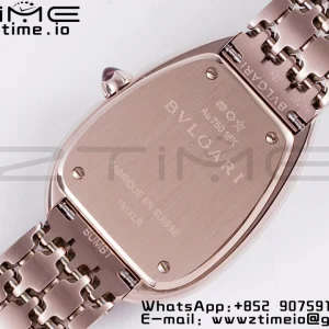 BVLGARI Serpenti Seduttori Watch 103145 RG BVF 1:1 Best Edition ホワイトダイヤル RGブレスレット ETAクォーツ - スーパークローンウォッチ｜1:1ベストバージョン