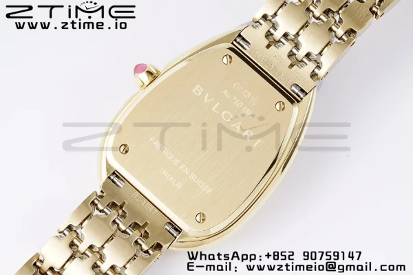 BVLGARI Serpenti Seduttori Watch YG BVF 1:1 Best Edition White Dial on YG Bracelet ETA Quartz - Super Clone Watch | 1:1 Best Version