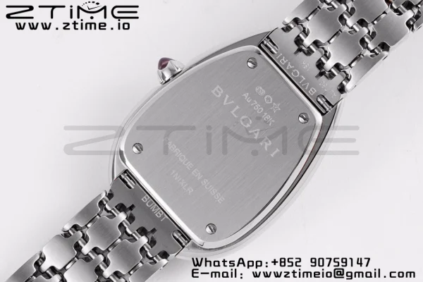 BVLGARI Serpenti Seduttori Watch 103141 SS BVF 1:1 Best Edition ホワイトダイヤル SSブレスレット ETAクォーツ - スーパークローンウォッチ｜1:1ベストバージョン