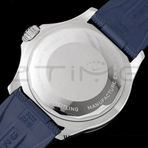 ブライトリングスーパーオーシャンオートマチックA17375E71C1S1 42 SS BLSF 1:1ベスト版ブルーダイヤルブルーラバーストラップA2824 - スーパークローン時計｜1:1ベスト版