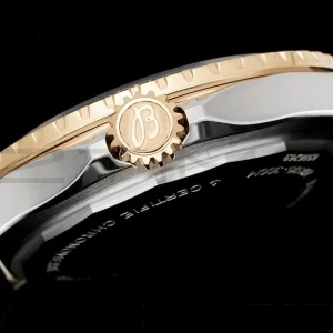 Breitling SuperOcean Automatic U17375211B1S1 42 SS/RG BLSF 1:1 Best Edition Cadran noir sur bracelet caoutchouc noir A2824 - Super Clone Watch | 1:1 Best Version