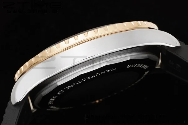 Breitling SuperOcean Automatic U17375211B1S1 42 SS/RG BLSF 1:1 Best Edition Cadran noir sur bracelet caoutchouc noir A2824 - Super Clone Watch | 1:1 Best Version