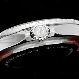 Breitling SuperOcean Automatic A173751A1O1S1 42 SS BLSF 1:1 Best Edition Red Dial on Red Rubber Strap A2824 - Super Clone Watch | 1:1 Best Version