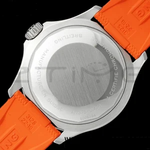 Breitling SuperOcean Automatic A173751A1O1S1 42 SS BLSF 1:1 Best Edition Red Dial on Red Rubber Strap A2824 - Super Clone Watch | 1:1 Best Version