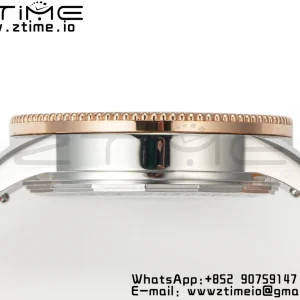 Breitling Navitimer 1 RG 35mm BLS 1:1 Best Edition MOP Diamond Dial on White Leather Strap A2824 - Super Clone Watch | 1:1 Best Version