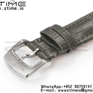 Breitling Navitimer 1 SS 35mm BLS 1:1 Best Edition Black Dial on Black Leather Strap A2824 - Super Clone Watch | 1:1 Best Version