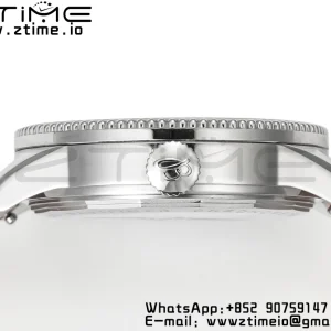 Breitling Navitimer 1 A17395F41G1P3 SS 35mm BLS 1:1 Best Edition Silvery Dial on Brown Leather Strap A2824 - Super Clone Watch | 1:1 Best Version