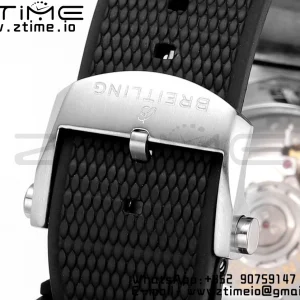 Breitling Chronomat B01 AB01364A1I1S1 44mm SS BLS 1:1 Best Edition  Yellow Dial on Black Rubber Strap A7750 - Super Clone Watch | 1:1 Best Version