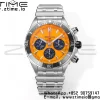Breitling Chronomat B01 AB01364A1I1S1 44mm SS BLS 1:1 Best Edition Yellow Dial on Stainless Steel Strap A7750 - Super Clone Watch | 1:1 Best Version