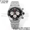 Breitling Chronomat B01 AB0136251B1A1 44mm SS BLS 1:1 Best Edition Black Dial on Stainless Steel Strap A7750 - Super Clone Watch | 1:1 Best Version