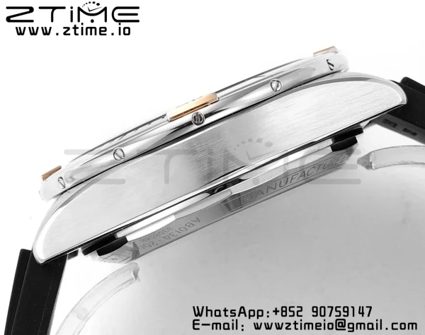 ブライトリング クロノマット B01 IB0134101G1A1 42mm SS BLS 1:1 ベストエディション シルバーダイアル ブラックラバーストラップ A7750 - スーパークローンウォッチ｜1:1 ベストバージョン