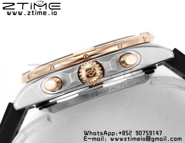 ブライトリング クロノマット B01 UB0134101C1U1 42mm SS BLS 1:1 ベストエディション ブルーダイアル ブラックラバーストラップ A7750 - スーパークローンウォッチ｜1:1 ベストバージョン