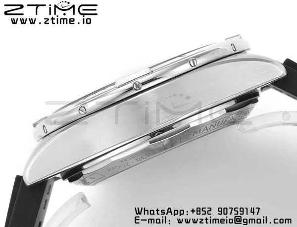 Breitling Chronomat B01 AB01343A1L1A1 42mm SS BLS 1:1 Best Edition Green Dial on Black Rubber Strap A7750 - Super Clone Watch | 1:1 Best Version