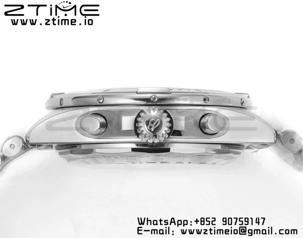 Breitling Chronomat B01 AB0134101B1A1 42mm SS BLS 1:1 Best Edition Black Dial on Stainless Steel Strap A7750 - Super Clone Watch | 1:1 Best Version
