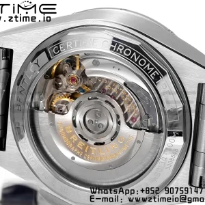 Breitling Chronomat B01 AB0134101B1A1 42mm SS BLS 1:1 Best Edition Black Dial on Stainless Steel Strap A7750 - Super Clone Watch | 1:1 Best Version