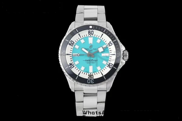 Breitling SuperOcean Automatic 42 SS BLSF 1:1 Best Edition Blue Dial on  Stainless Steel Strap A2824 - Super Clone Watch | 1:1 Best Version