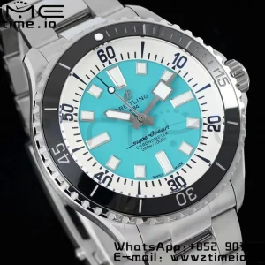 Breitling SuperOcean Automatic 42 SS BLSF 1:1 Best Edition Blue Dial on  Stainless Steel Strap A2824 - Super Clone Watch | 1:1 Best Version