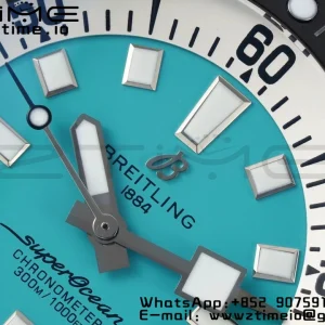 Breitling SuperOcean Automatic 42 SS BLSF 1:1 Best Edition Blue Dial on  Stainless Steel Strap A2824 - Super Clone Watch | 1:1 Best Version