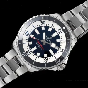 Breitling SuperOcean Automatic A17375211B1A1 42 SS BLSF 1:1 Best Edition Black Dial on  Stainless Steel Strap A2824 - Super Clone Watch | 1:1 Best Version