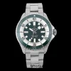 Breitling SuperOcean Automatic 42 SS BLSF 1:1 Best Edition Green Dial on  Stainless Steel Strap A2824 - Super Clone Watch | 1:1 Best Version