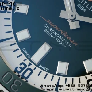 Breitling SuperOcean Automatic 42 SS BLSF 1:1 Best Edition Green Dial on  Stainless Steel Strap A2824 - Super Clone Watch | 1:1 Best Version