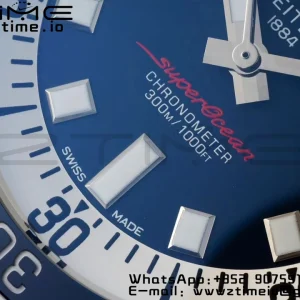 Breitling SuperOcean Automatic A17375E71C1A1 42 SS BLSF 1:1 Best Edition Blue Dial on Stainless Steel Strap A2824 - Super Clone Watch | 1:1 Best Version