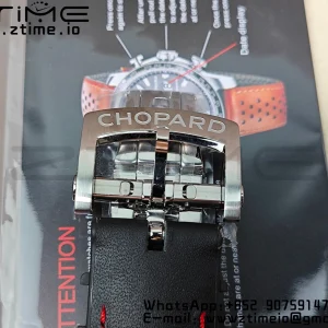 Chopard Mille Miglia 168571 SS V7F 1:1 Best Edition Quadrante grigio su cinturino in gomma marrone A7750 al Cal.107179 - Orologio Super Clone | 1:1 Best Version