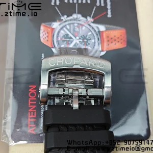 Chopard Mille Miglia 168571 SS V7F 1:1 Best Edition White Dial On Black Rubber Strap A7750 to Cal.107179 - Super Clone Watch | 1:1 Best Version