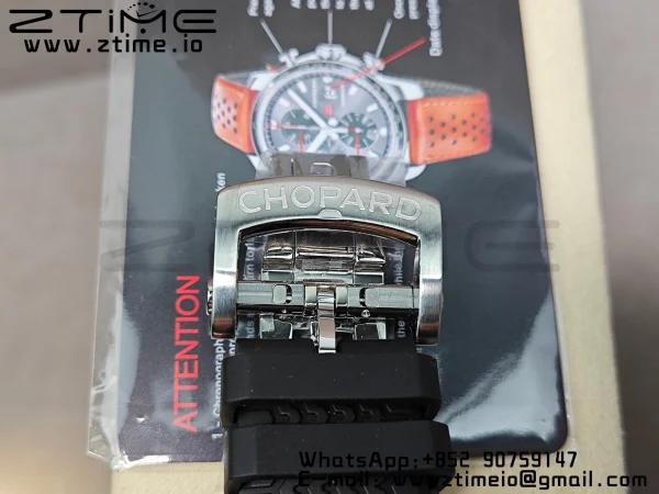 Chopard Mille Miglia 168571 SS V7F 1:1 Best Edition White Dial On Black Rubber Strap A7750 to Cal.107179 - Super Clone Watch | 1:1 Best Version