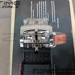 Chopard Mille Miglia 168571 SS V7F 1:1 Best Edition White Dial On Black Rubber Strap A7750 to Cal.107179 - Super Clone Watch | 1:1 Best Version