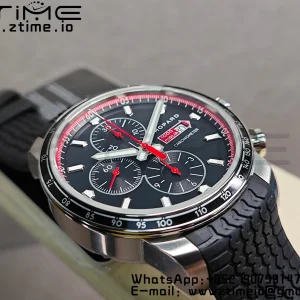 Chopard Mille Miglia 168571 SS V7F 1:1 Best Edition Black Dial On Black Rubber Strap A7750 to Cal.107179 - Super Clone Watch | 1:1 Best Version