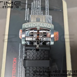 Chopard Mille Miglia 168571 SS V7F 1:1 Best Edition Black Dial On Black Rubber Strap A7750 to Cal.107179 - Super Clone Watch | 1:1 Best Version